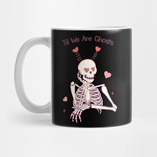 Skeleton In Love Valentines Day Mug